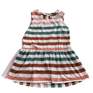 Matilda Jane Darling Day Striped Tank Top Shirt Women’s Size Medium